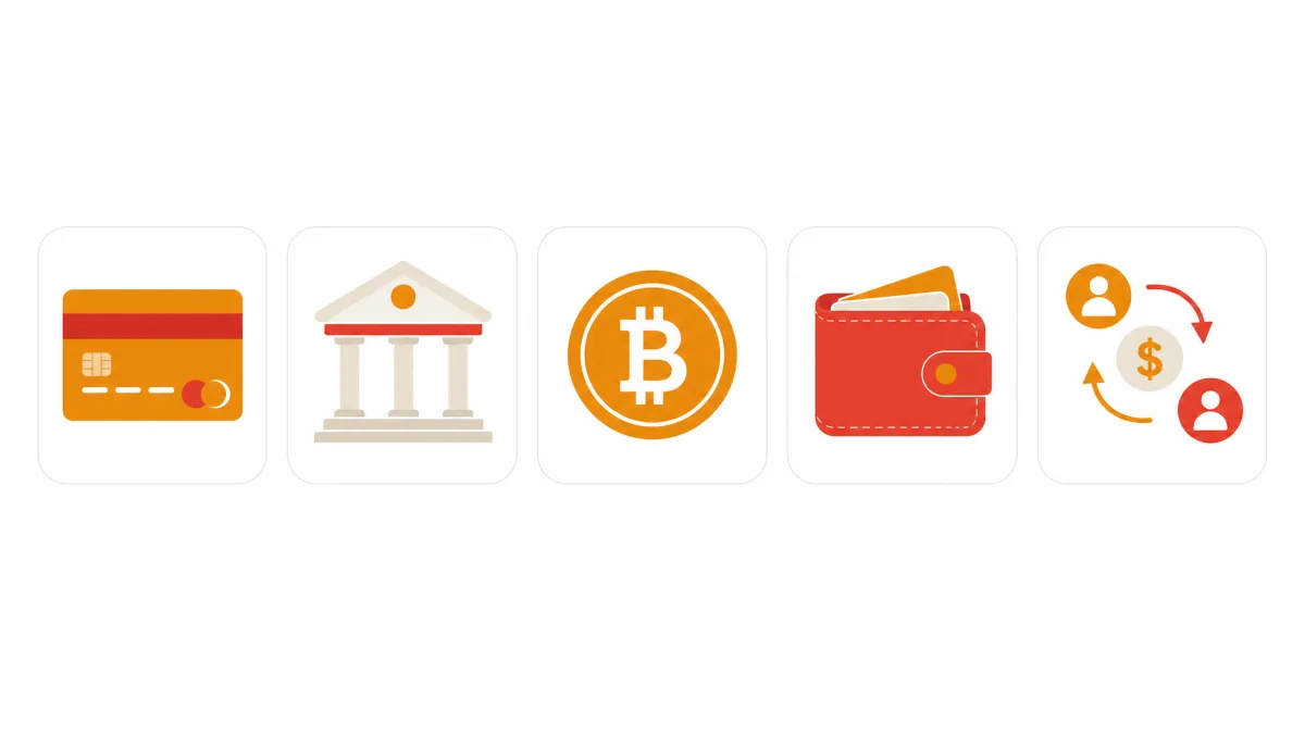 Ceravindo — métodos de depósito e pagamento